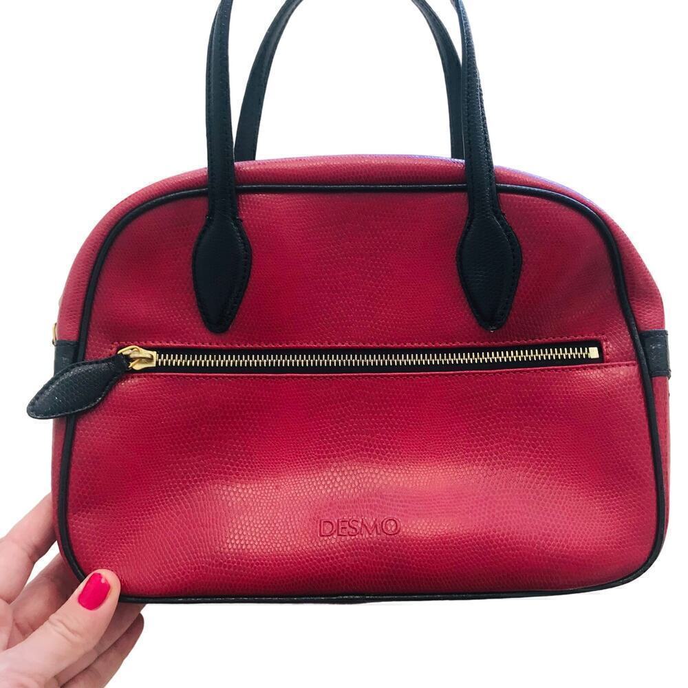 Women's Small Red Handbag by Desmo Made in Italy